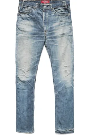 JUNYA WATANABE Hose mit Jeans-Print