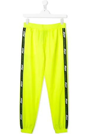 Msgm Hose mit Logo-Streifen