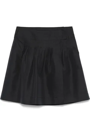 Jil Sander 2000s Minirock mit Biesen