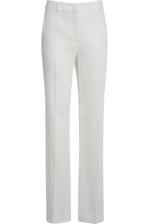 Alberta Ferretti Klassische Leinenhose