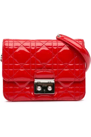 Dior 2014 mini Cannage Miss Dior Umhängetasche aus Lackleder