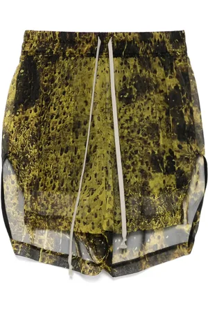 Rick Owens Shorts mit abstraktem Print