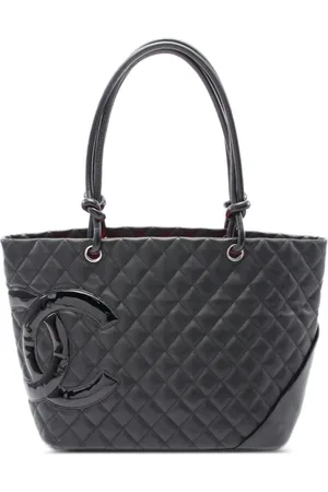 CHANEL 2010-2011 große Cambon Line Schultertasche
