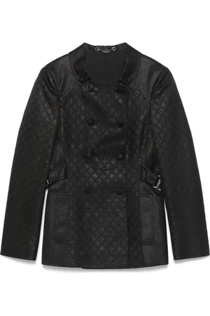 Gucci 2000s Jacquard-Jacke