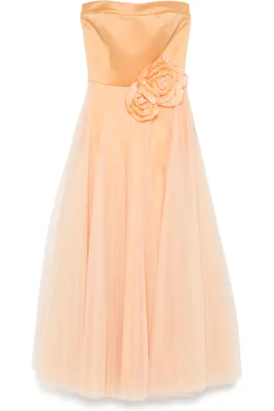 Parlor Midikleid mit Blumenapplikation