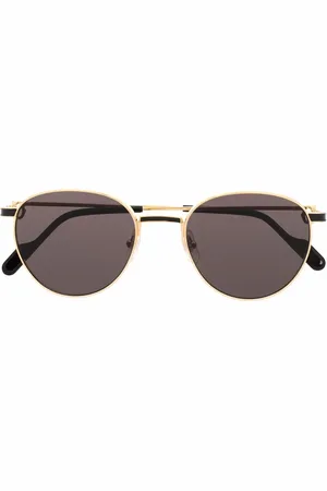 Cartier Sonnenbrille mit Panto-Gestell