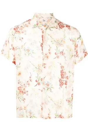 BODE Seidenhemd mit Blumen-Print