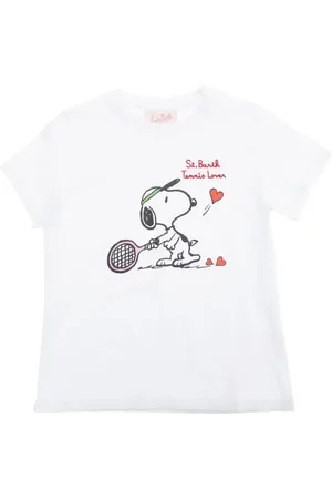 MC2 SAINT BARTH T-Shirt mit Logo-Stickerei