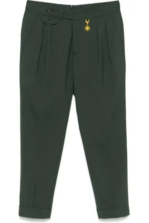 Manuel Ritz Hose mit Logo-Applikation
