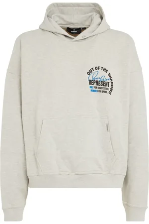Represent Hoodie mit Logo-Print