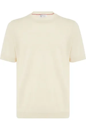 Brunello Cucinelli Gestricktes T-Shirt