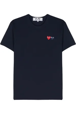 Comme des Garçons T-Shirt mit Herz-Patch