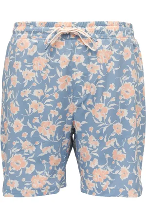 Faherty Badeshorts mit Blumen-Print