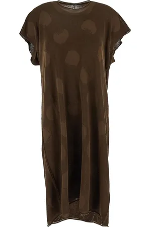 UMA WANG Midikleid mit Print