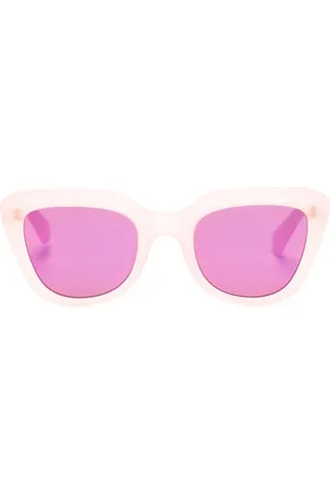 Stella McCartney Cat-Eye-Sonnenbrille mit Logo-Print