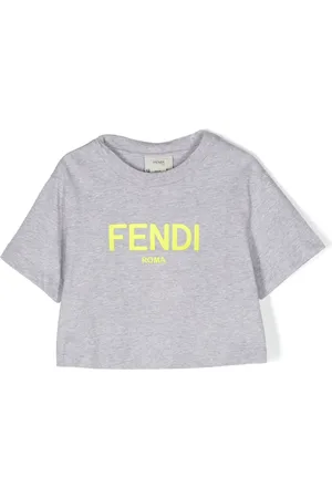 Fendi T-Shirt mit Logo-Print