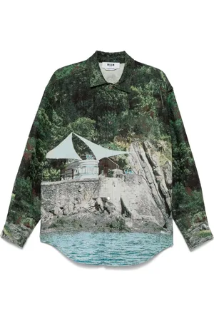 Msgm Hemd mit Print