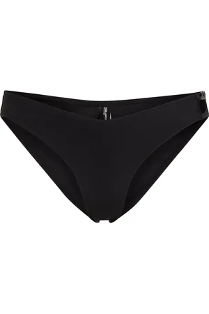 Karl Lagerfeld Signature Bikinihöschen mit Signaturen-Glittern