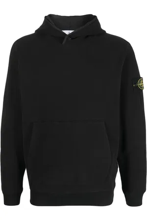 Stone Island Hoodie mit Kompass-Patch
