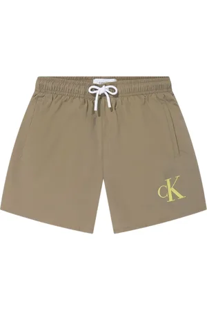 Calvin Klein Badeshorts mit CK-Monogramm