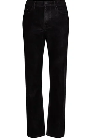 Karl Lagerfeld Flock Straight-Leg-Jeans