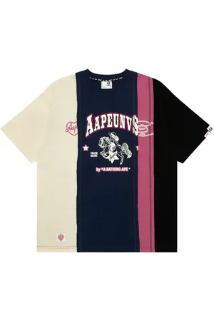 A Bathing Ape T-Shirt in Colour-Block-Optik
