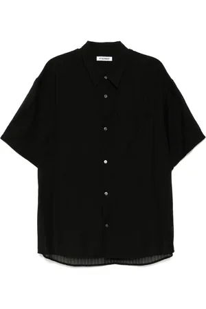 ATTACHMENT Gestreiftes Lenocloth-Hemd