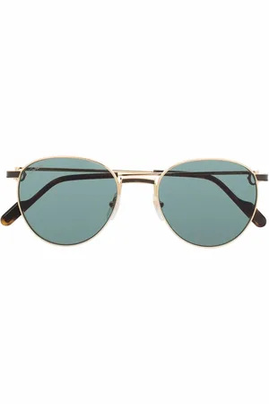 Cartier Sonnenbrille mit Panto-Gestell