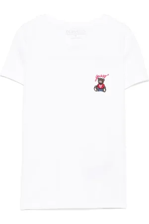 Guess T-Shirt mit Logo-Stickerei