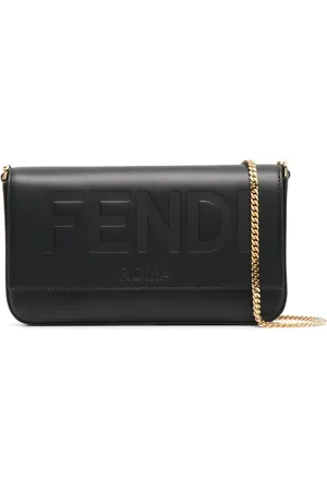 Fendi Clutch mit Logo