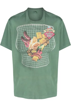 DOUBLET T-Shirt mit grafischem Print