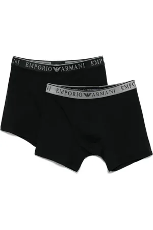 Emporio Armani 2er-Pack Boxershorts mit Logo-Bund