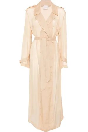 ALYSI Spolverino Chiffon-Trenchcoat