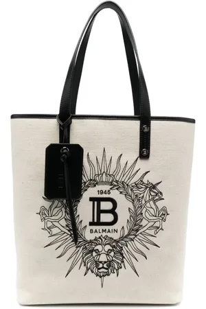Balmain Varsity Shopper mit Stickerei