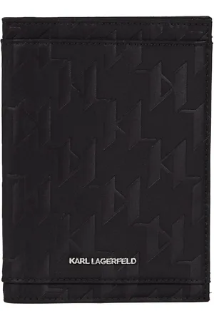 Karl Lagerfeld Kartenetui mit Monogramm