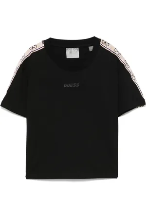 Guess T-Shirt mit gummiertem Logo