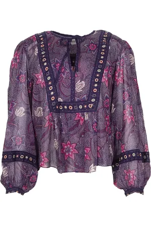 Marant Etoile Bluse mit Blumen-Print