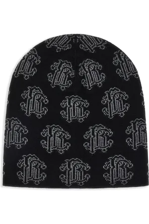 Roberto Cavalli RC Beanie mit Monogramm