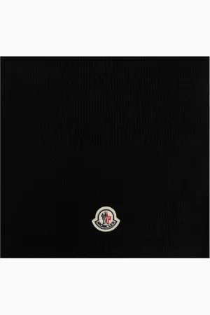 Moncler Schal mit Logo-Patch