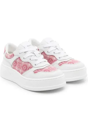 Gucci Plateau-Sneakers mit GG