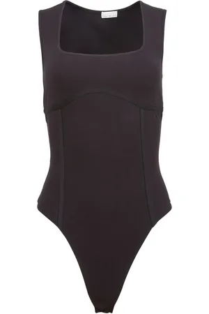 FLEUR DU MAL Body mit eckigem Ausschnitt
