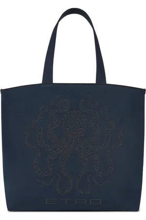 Etro Tote Bag mit Octopus-Stickerei
