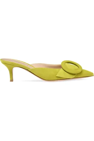 Gianvito Rossi Portofino Wildleder-Mules 55mm