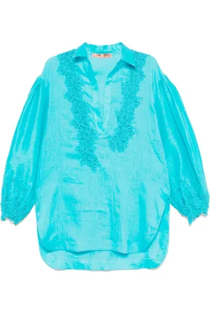 ERMANNO SCERVINO Bluse mit Stickerei