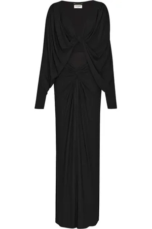 Saint Laurent Kleid mit V-Ausschnitt