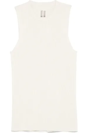 Rick Owens Geripptes Tanktop