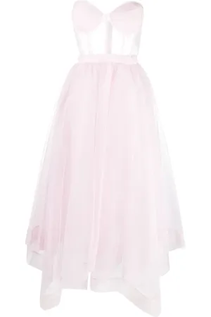 Alexander McQueen Schulterfreies Kleid