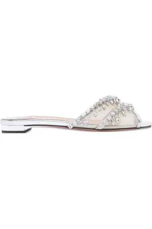 Aquazzura Temptation Crystal Sandalen 75mm