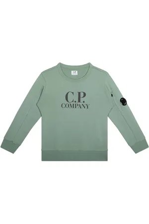 C.P. Company Sweatshirt mit Linsen-Detail