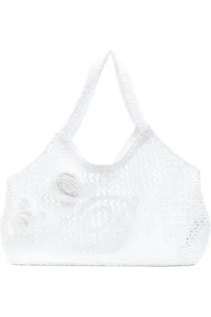 BLUMARINE Schultertasche mit Logo-Stickerei